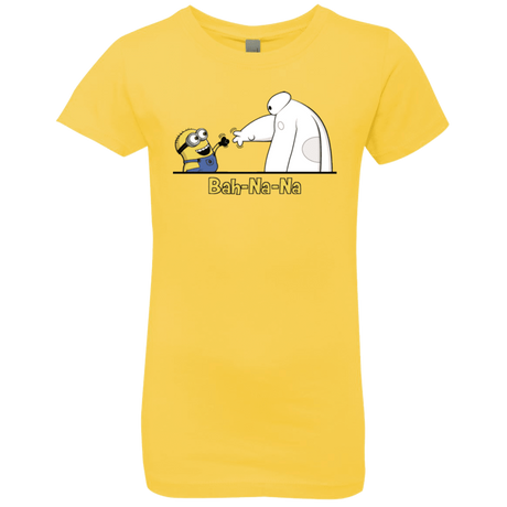 T-Shirts Vibrant Yellow / YXS Bah-Na-Na Girls Premium T-Shirt