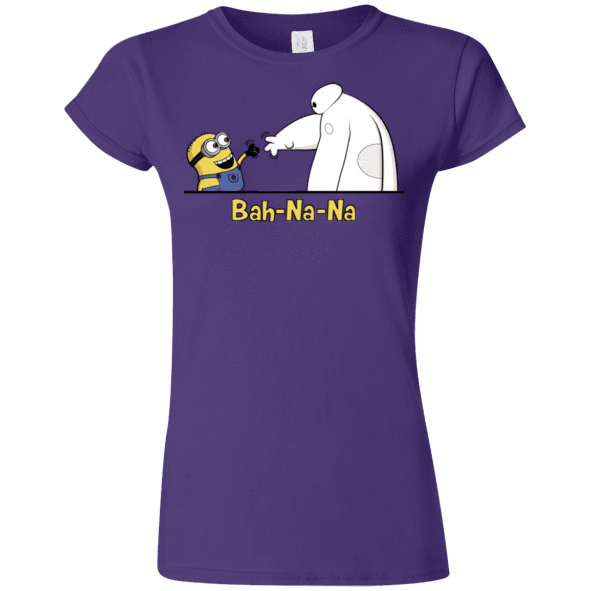 T-Shirts Purple / S Bah-Na-Na Junior Slimmer-Fit T-Shirt