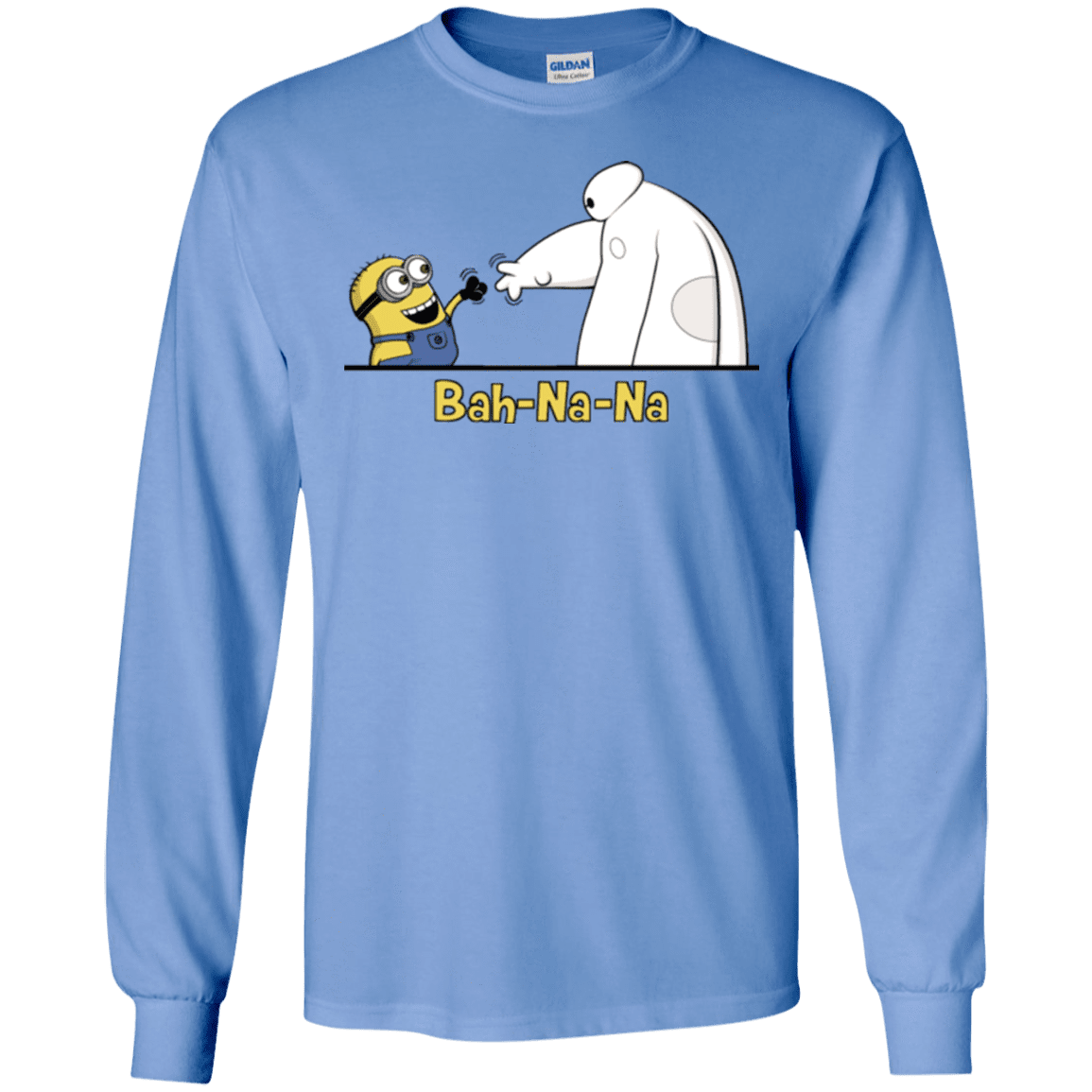 T-Shirts Carolina Blue / S Bah-Na-Na Men's Long Sleeve T-Shirt