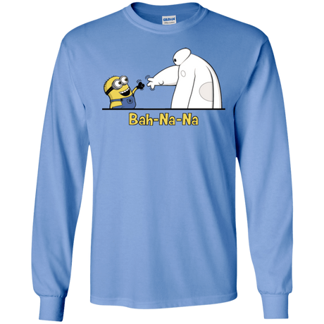 T-Shirts Carolina Blue / S Bah-Na-Na Men's Long Sleeve T-Shirt