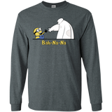 T-Shirts Dark Heather / S Bah-Na-Na Men's Long Sleeve T-Shirt