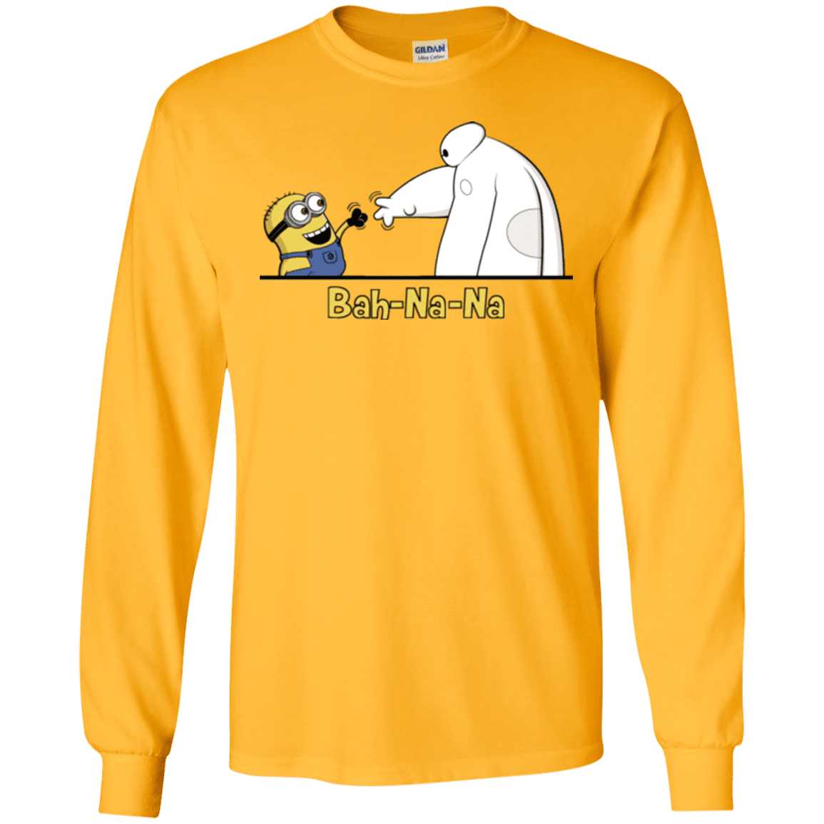 T-Shirts Gold / S Bah-Na-Na Men's Long Sleeve T-Shirt