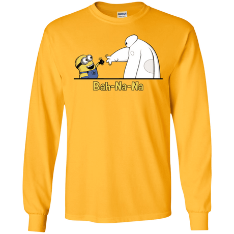 T-Shirts Gold / S Bah-Na-Na Men's Long Sleeve T-Shirt