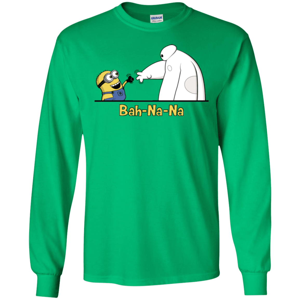 T-Shirts Irish Green / S Bah-Na-Na Men's Long Sleeve T-Shirt