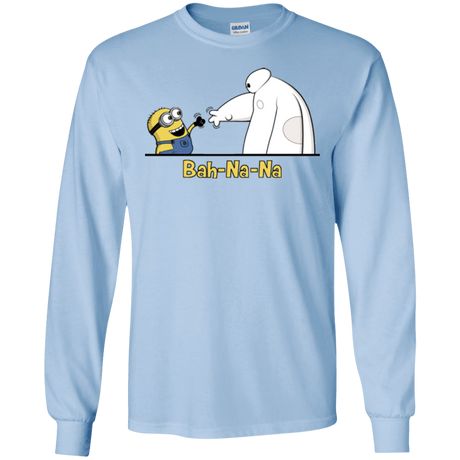 T-Shirts Light Blue / S Bah-Na-Na Men's Long Sleeve T-Shirt