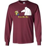 T-Shirts Maroon / S Bah-Na-Na Men's Long Sleeve T-Shirt