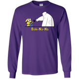 T-Shirts Purple / S Bah-Na-Na Men's Long Sleeve T-Shirt