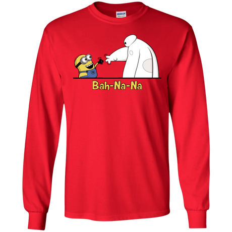 T-Shirts Red / S Bah-Na-Na Men's Long Sleeve T-Shirt