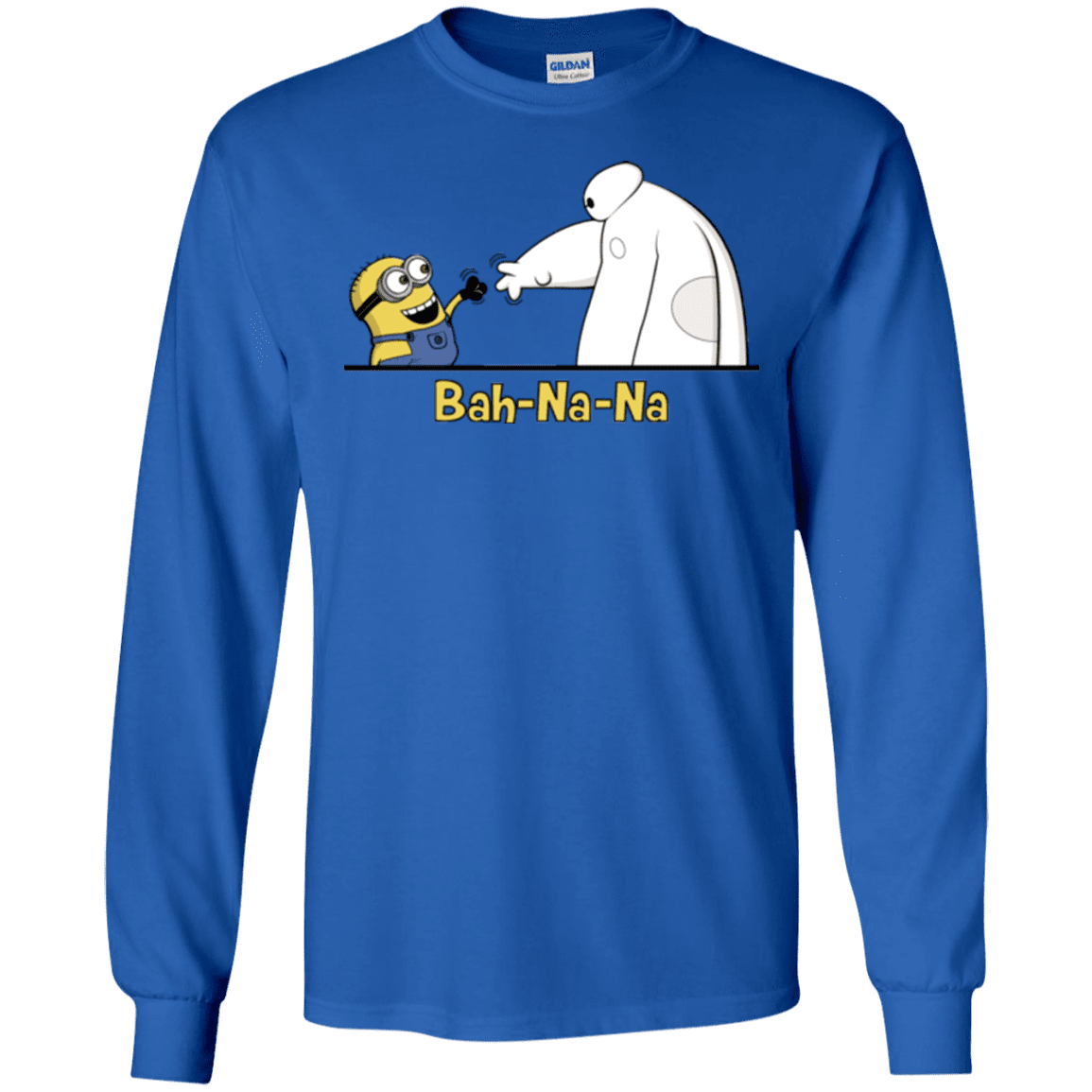 T-Shirts Royal / S Bah-Na-Na Men's Long Sleeve T-Shirt