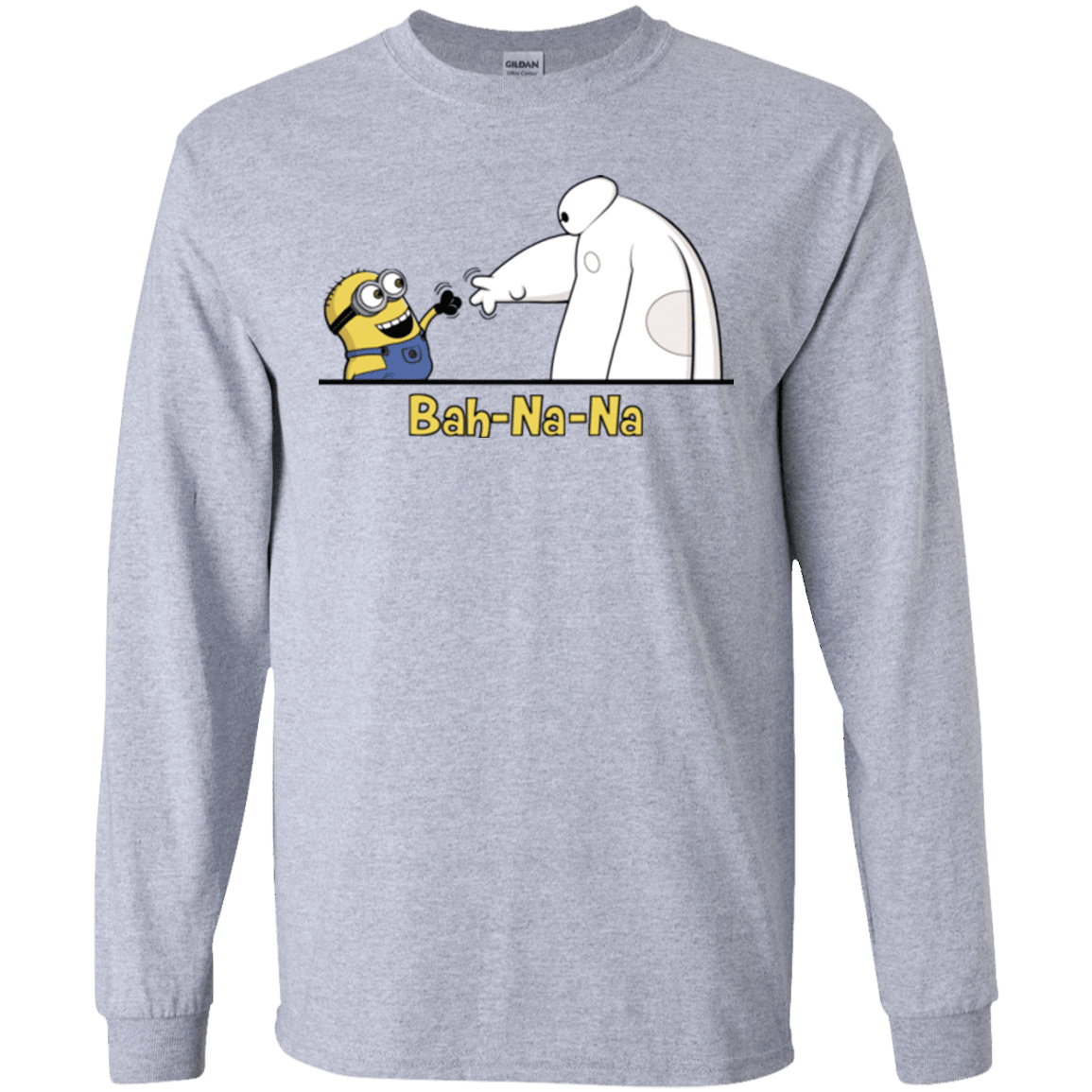 T-Shirts Sport Grey / S Bah-Na-Na Men's Long Sleeve T-Shirt