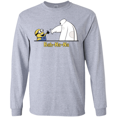 T-Shirts Sport Grey / S Bah-Na-Na Men's Long Sleeve T-Shirt