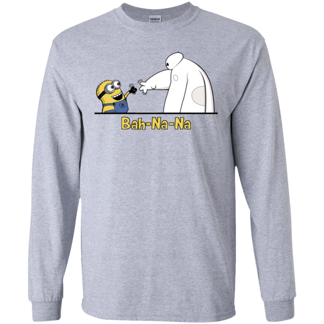 T-Shirts Sport Grey / S Bah-Na-Na Men's Long Sleeve T-Shirt