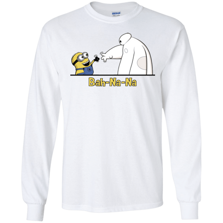 T-Shirts White / S Bah-Na-Na Men's Long Sleeve T-Shirt