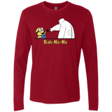 T-Shirts Cardinal / S Bah-Na-Na Men's Premium Long Sleeve