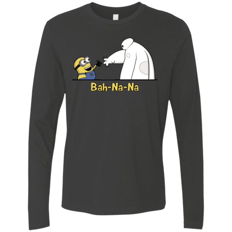 T-Shirts Heavy Metal / S Bah-Na-Na Men's Premium Long Sleeve