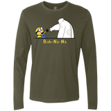 T-Shirts Military Green / S Bah-Na-Na Men's Premium Long Sleeve