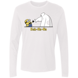 T-Shirts White / S Bah-Na-Na Men's Premium Long Sleeve