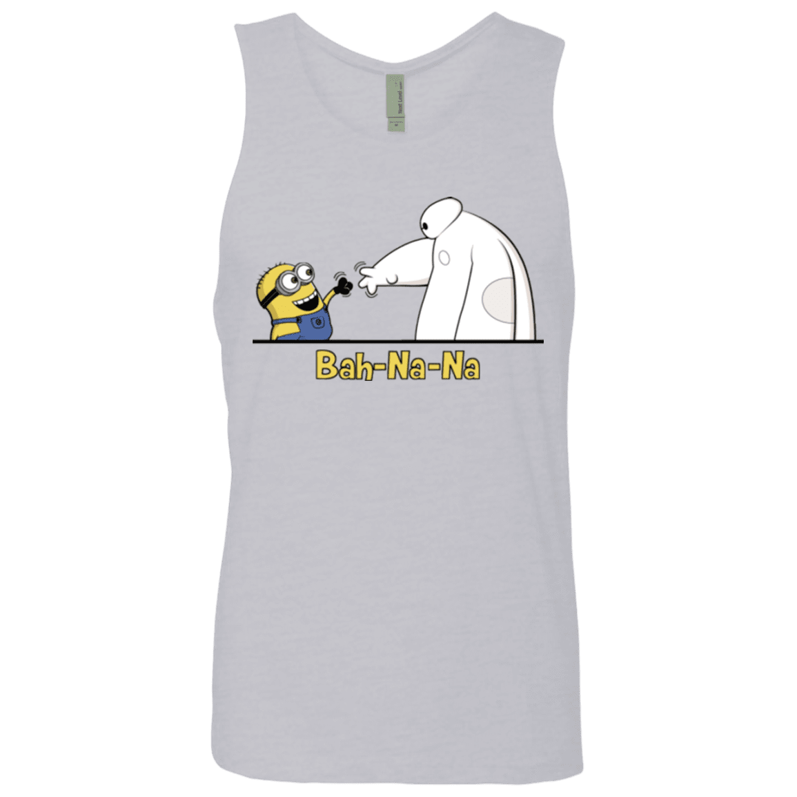 T-Shirts Heather Grey / S Bah-Na-Na Men's Premium Tank Top