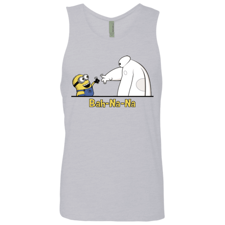 T-Shirts Heather Grey / S Bah-Na-Na Men's Premium Tank Top