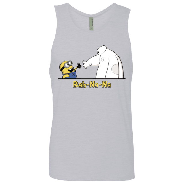 T-Shirts Heather Grey / S Bah-Na-Na Men's Premium Tank Top