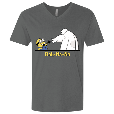 T-Shirts Heavy Metal / X-Small Bah-Na-Na Men's Premium V-Neck