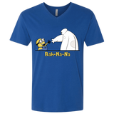 T-Shirts Royal / X-Small Bah-Na-Na Men's Premium V-Neck