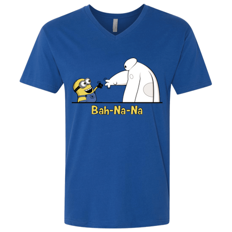 T-Shirts Royal / X-Small Bah-Na-Na Men's Premium V-Neck
