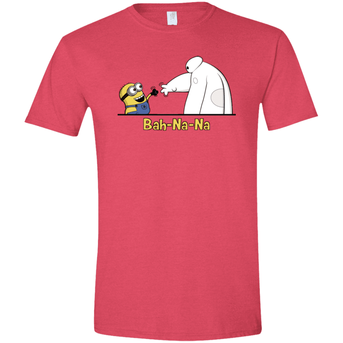 T-Shirts Heather Red / S Bah-Na-Na Men's Semi-Fitted Softstyle