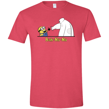 T-Shirts Heather Red / S Bah-Na-Na Men's Semi-Fitted Softstyle