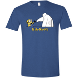 T-Shirts Heather Royal / X-Small Bah-Na-Na Men's Semi-Fitted Softstyle