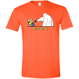 T-Shirts Orange / S Bah-Na-Na Men's Semi-Fitted Softstyle