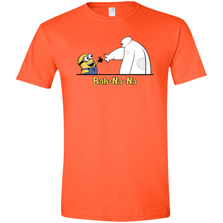 T-Shirts Orange / S Bah-Na-Na Men's Semi-Fitted Softstyle