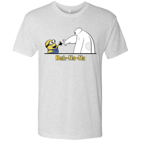 T-Shirts Heather White / S Bah-Na-Na Men's Triblend T-Shirt
