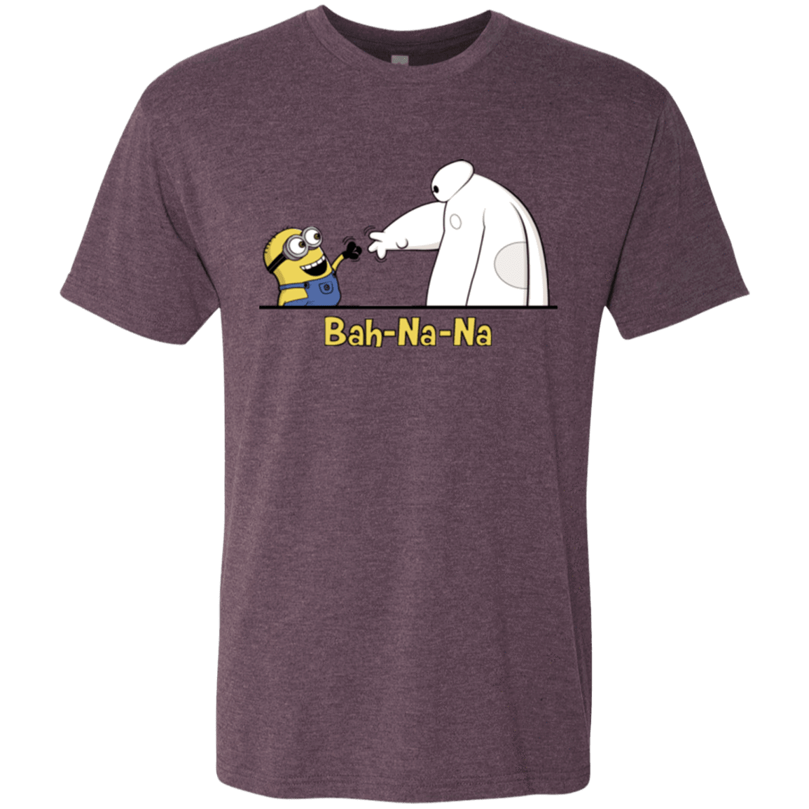 T-Shirts Vintage Purple / S Bah-Na-Na Men's Triblend T-Shirt