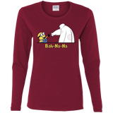 T-Shirts Cardinal / S Bah-Na-Na Women's Long Sleeve T-Shirt