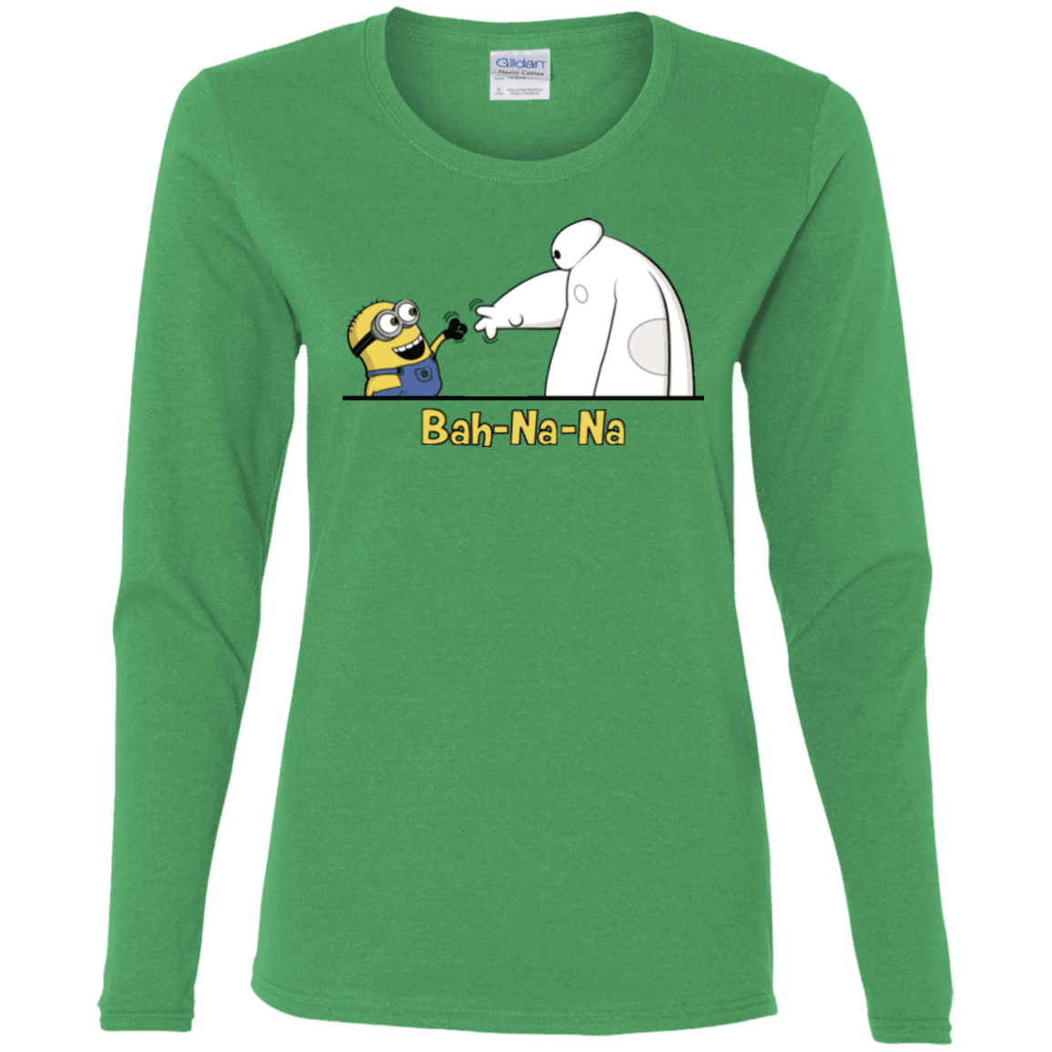 T-Shirts Irish Green / S Bah-Na-Na Women's Long Sleeve T-Shirt