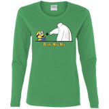 T-Shirts Irish Green / S Bah-Na-Na Women's Long Sleeve T-Shirt