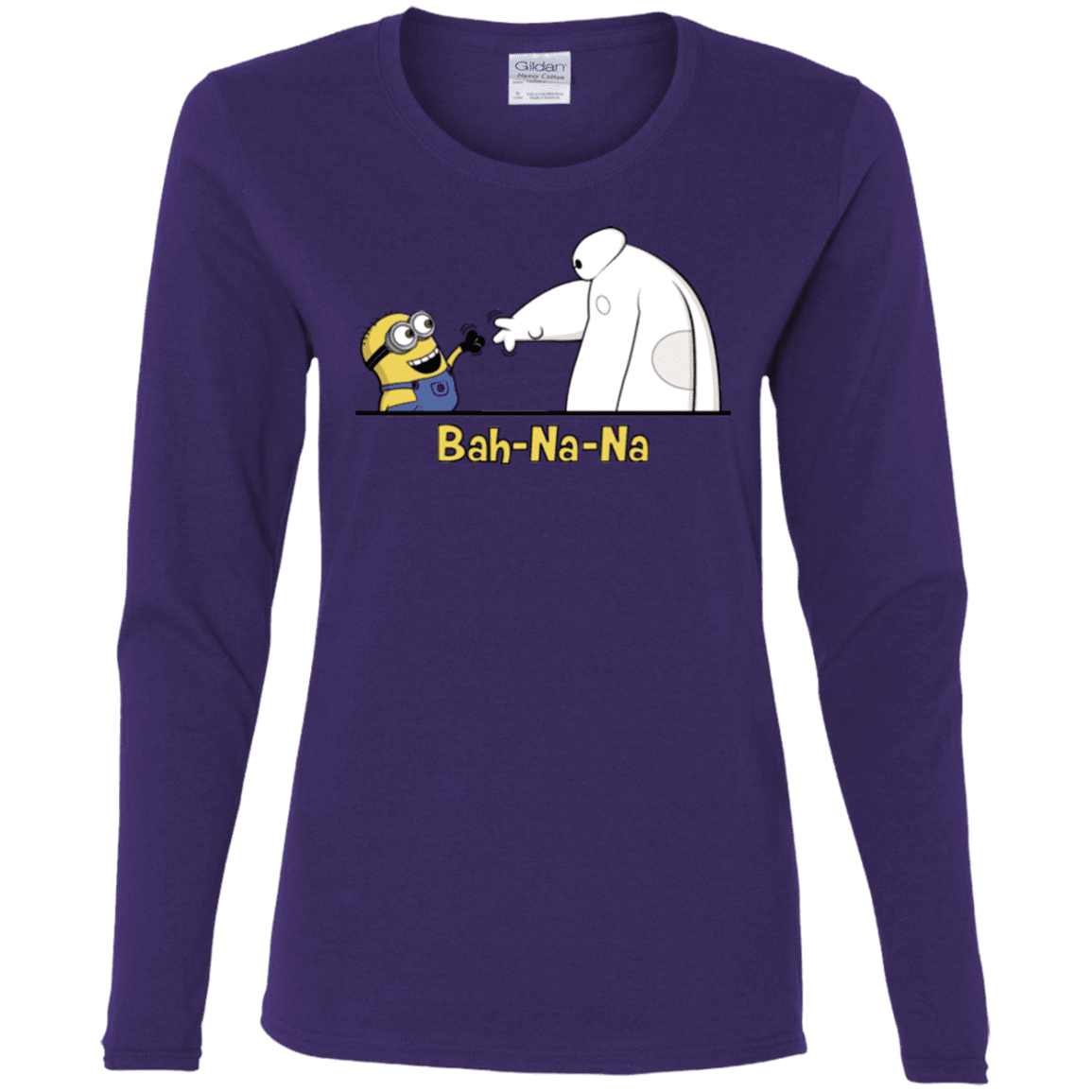 T-Shirts Purple / S Bah-Na-Na Women's Long Sleeve T-Shirt