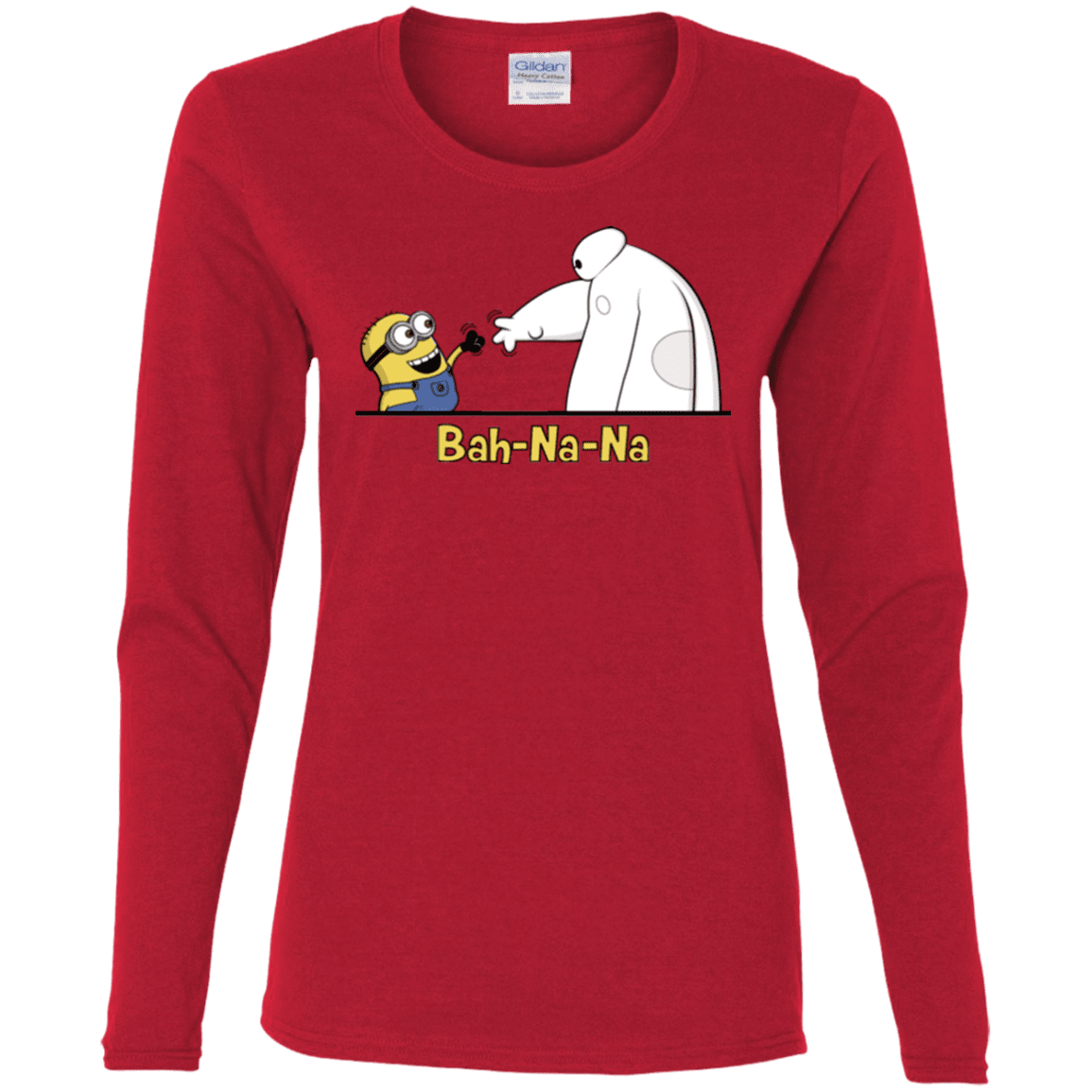 T-Shirts Red / S Bah-Na-Na Women's Long Sleeve T-Shirt