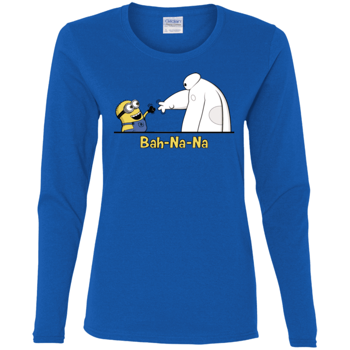 T-Shirts Royal / S Bah-Na-Na Women's Long Sleeve T-Shirt