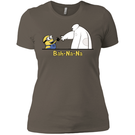 T-Shirts Warm Grey / X-Small Bah-Na-Na Women's Premium T-Shirt