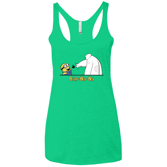 T-Shirts Envy / X-Small Bah-Na-Na Women's Triblend Racerback Tank