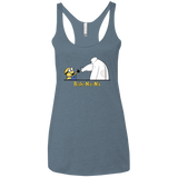 T-Shirts Indigo / X-Small Bah-Na-Na Women's Triblend Racerback Tank