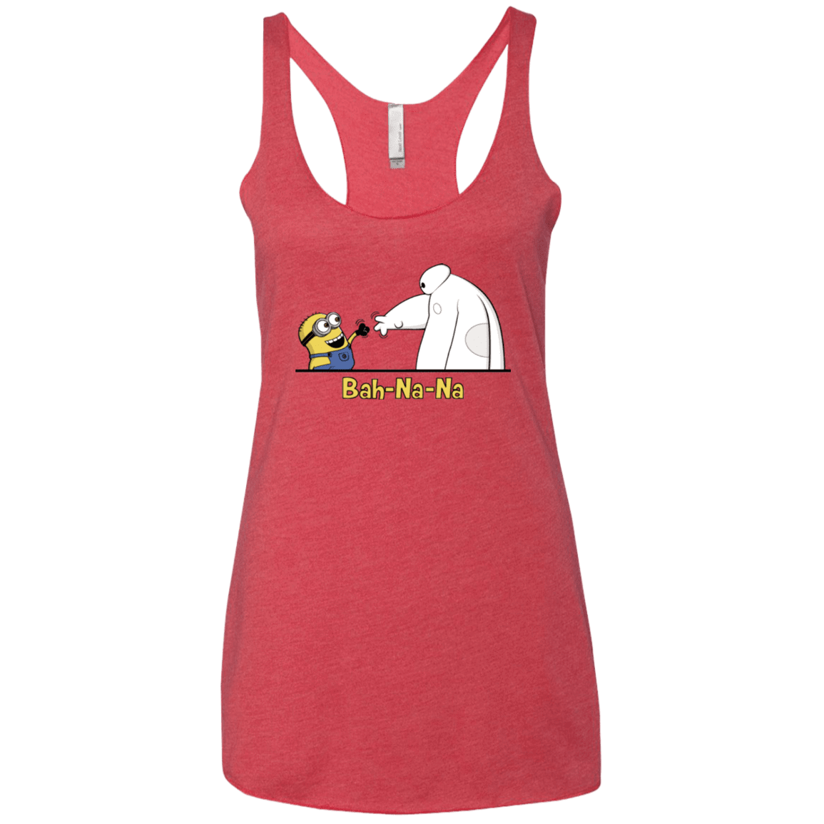 T-Shirts Vintage Red / X-Small Bah-Na-Na Women's Triblend Racerback Tank