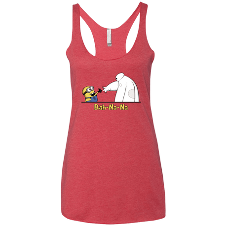 T-Shirts Vintage Red / X-Small Bah-Na-Na Women's Triblend Racerback Tank