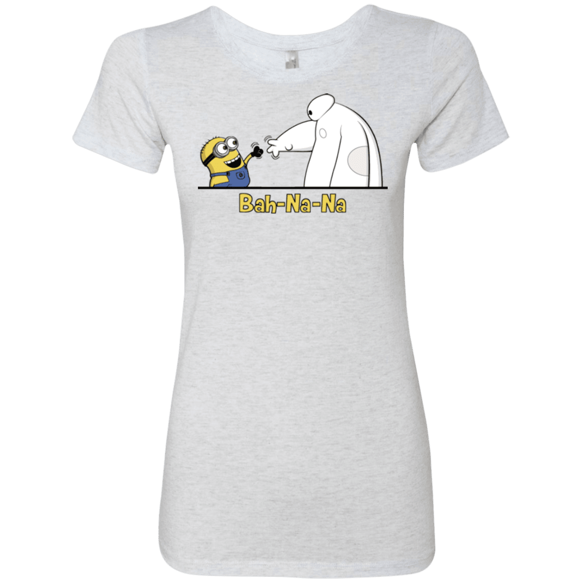 T-Shirts Heather White / S Bah-Na-Na Women's Triblend T-Shirt
