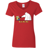 T-Shirts Red / S Bah-Na-Na Women's V-Neck T-Shirt