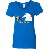 T-Shirts Royal / S Bah-Na-Na Women's V-Neck T-Shirt