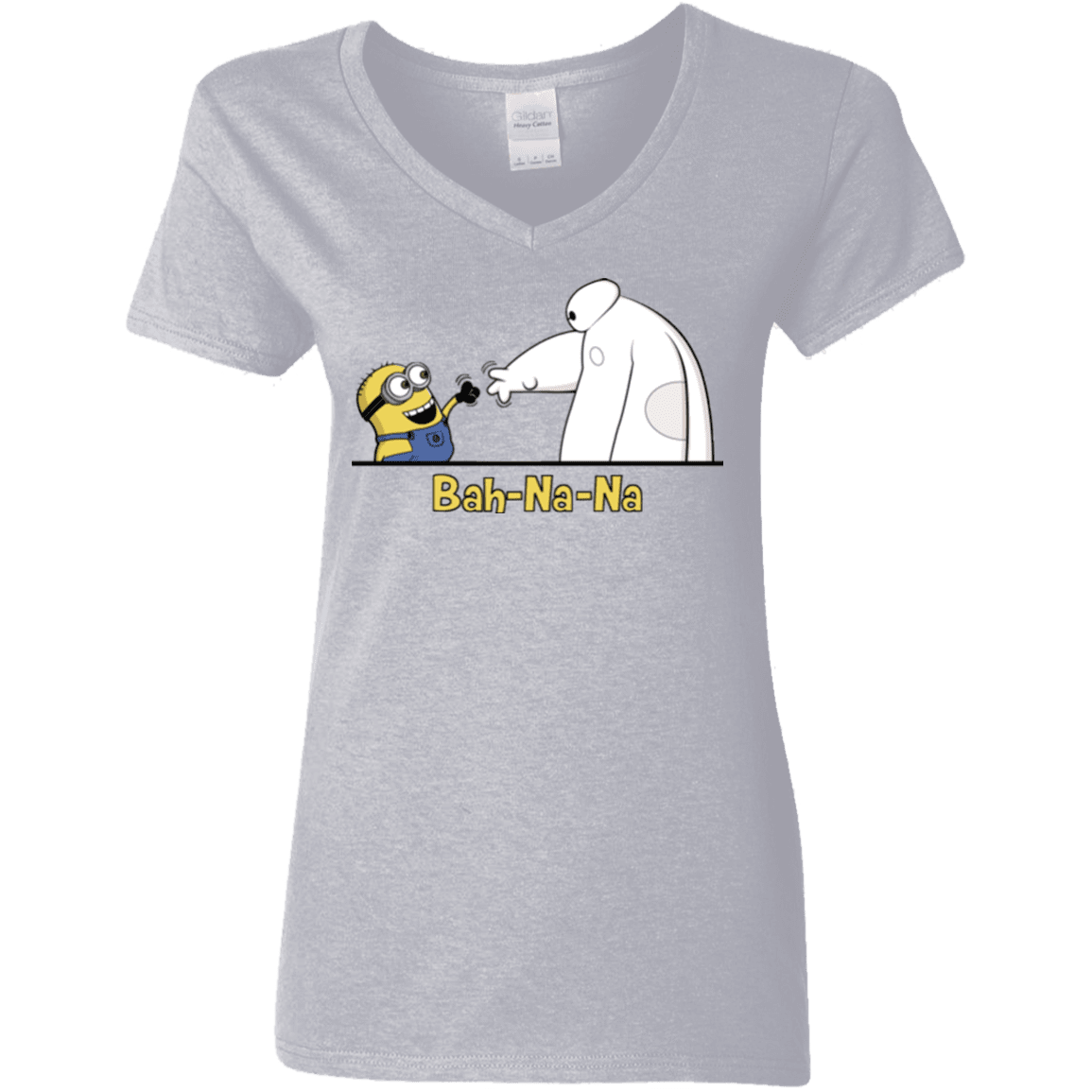 T-Shirts Sport Grey / S Bah-Na-Na Women's V-Neck T-Shirt