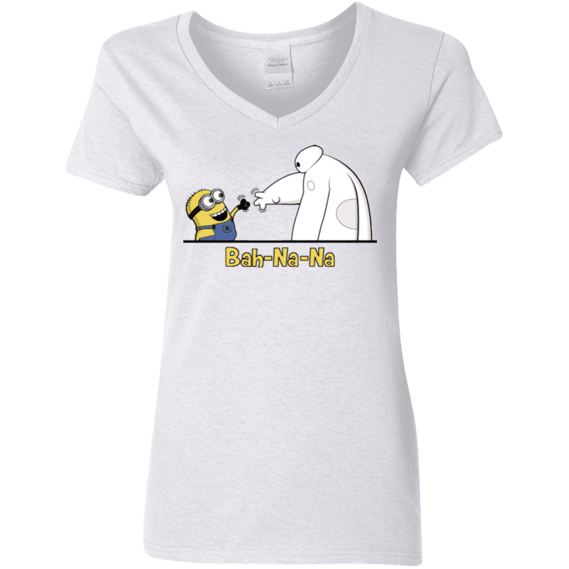 T-Shirts White / S Bah-Na-Na Women's V-Neck T-Shirt